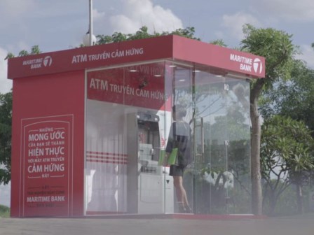 Maritime Bank gây bất ngờ với “Cây ATM biết nói”
